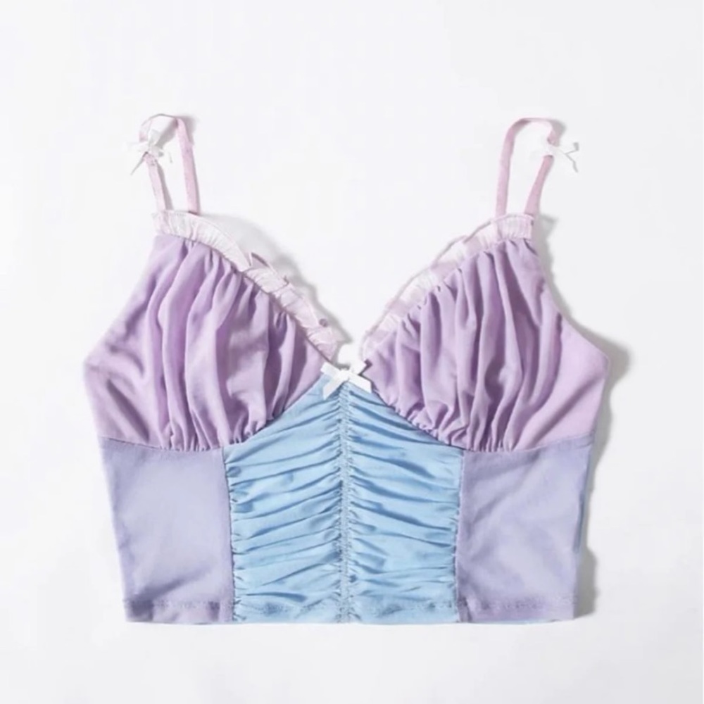 Sheer Mesh Cami Top